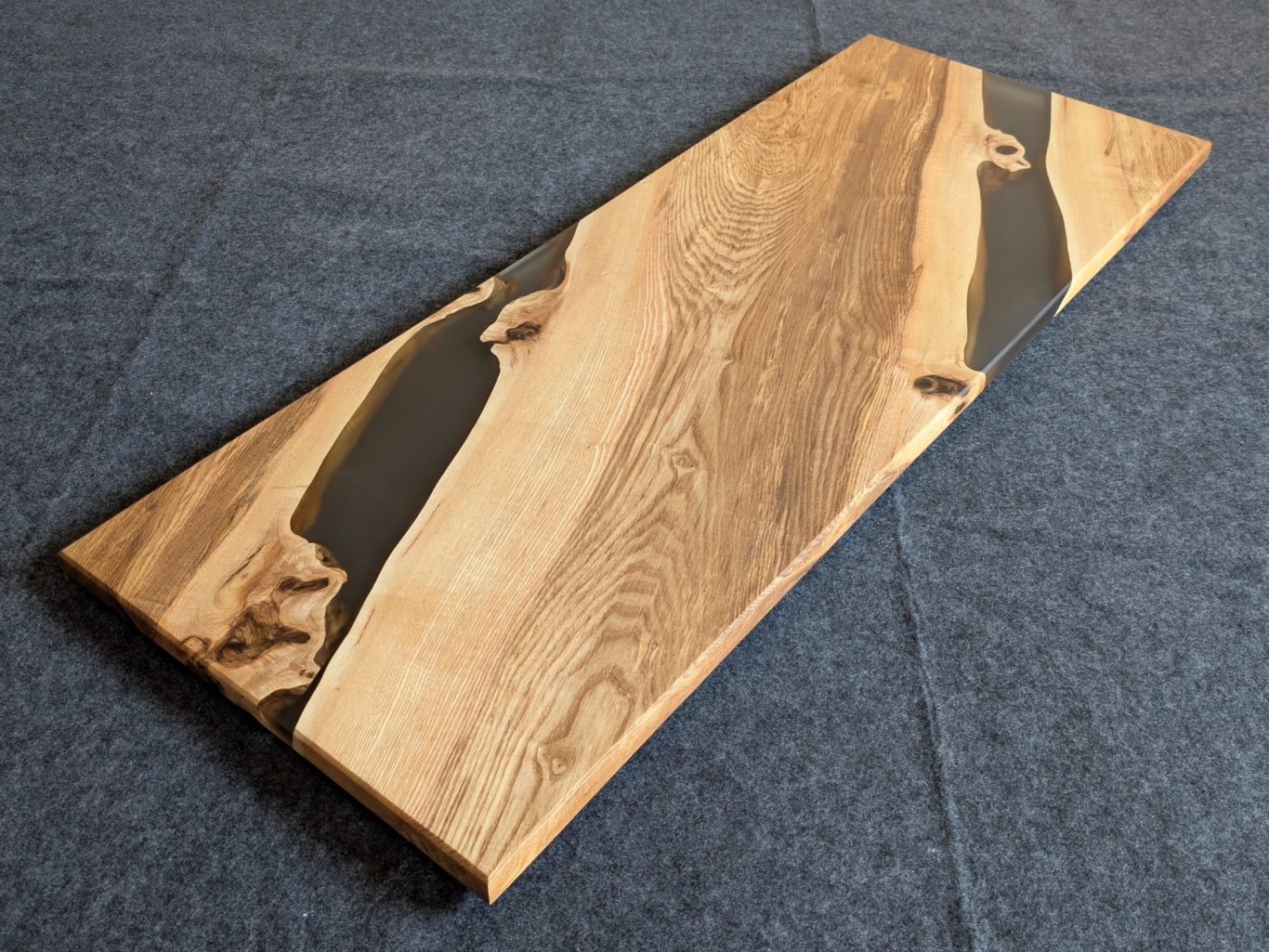 Field - Ash and resin coffee table Ash and resin coffee table handmade in Northern Ireland